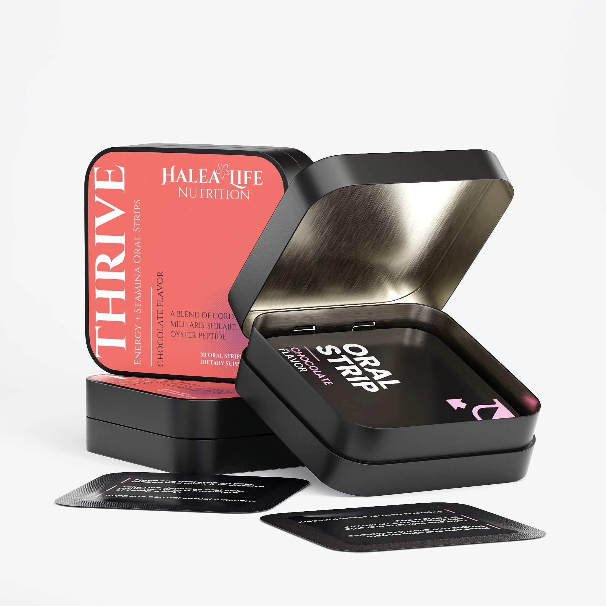 Shilajit, Cordyceps & Oyster Peptide Daily Strips