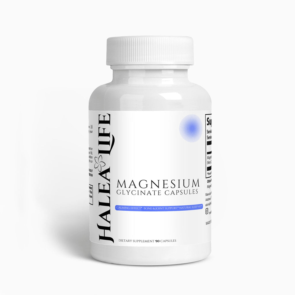 Magnesium Glycinate 2500mg | Sleep & Muscle Support Capsules
