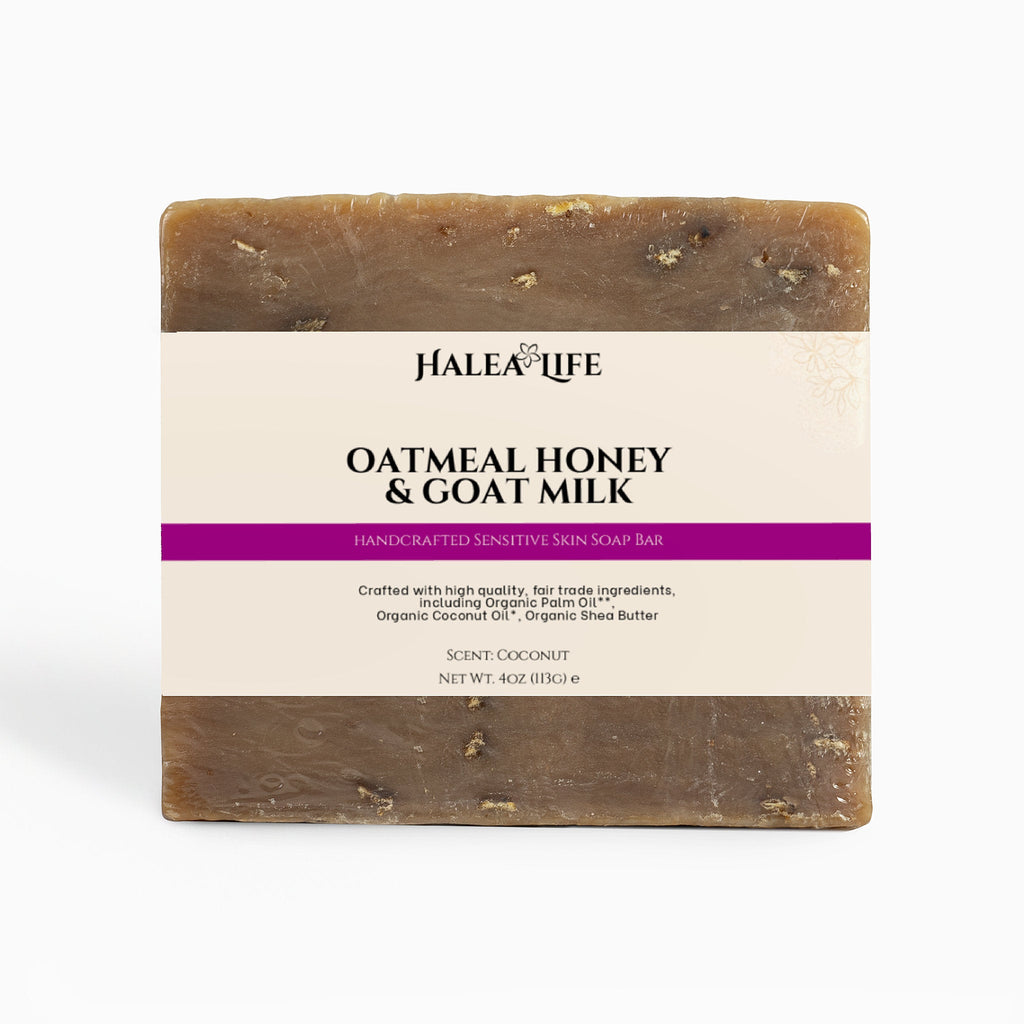 Oatmeal Honey Goat Milk Soap Bar