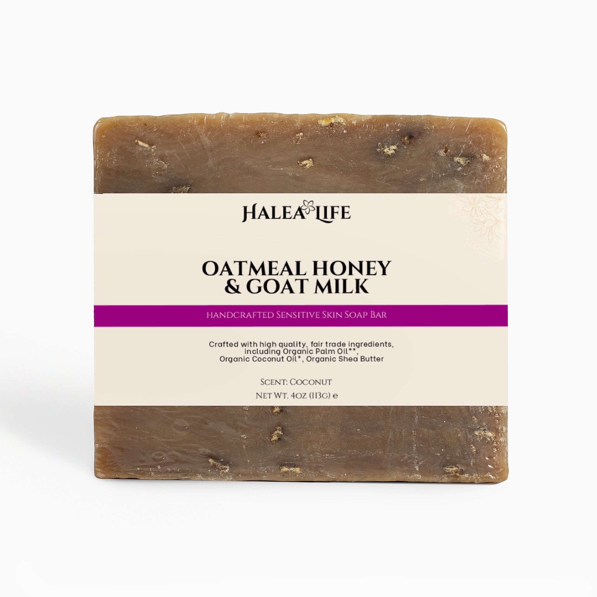 Oatmeal Honey Goat Milk Soap Bar