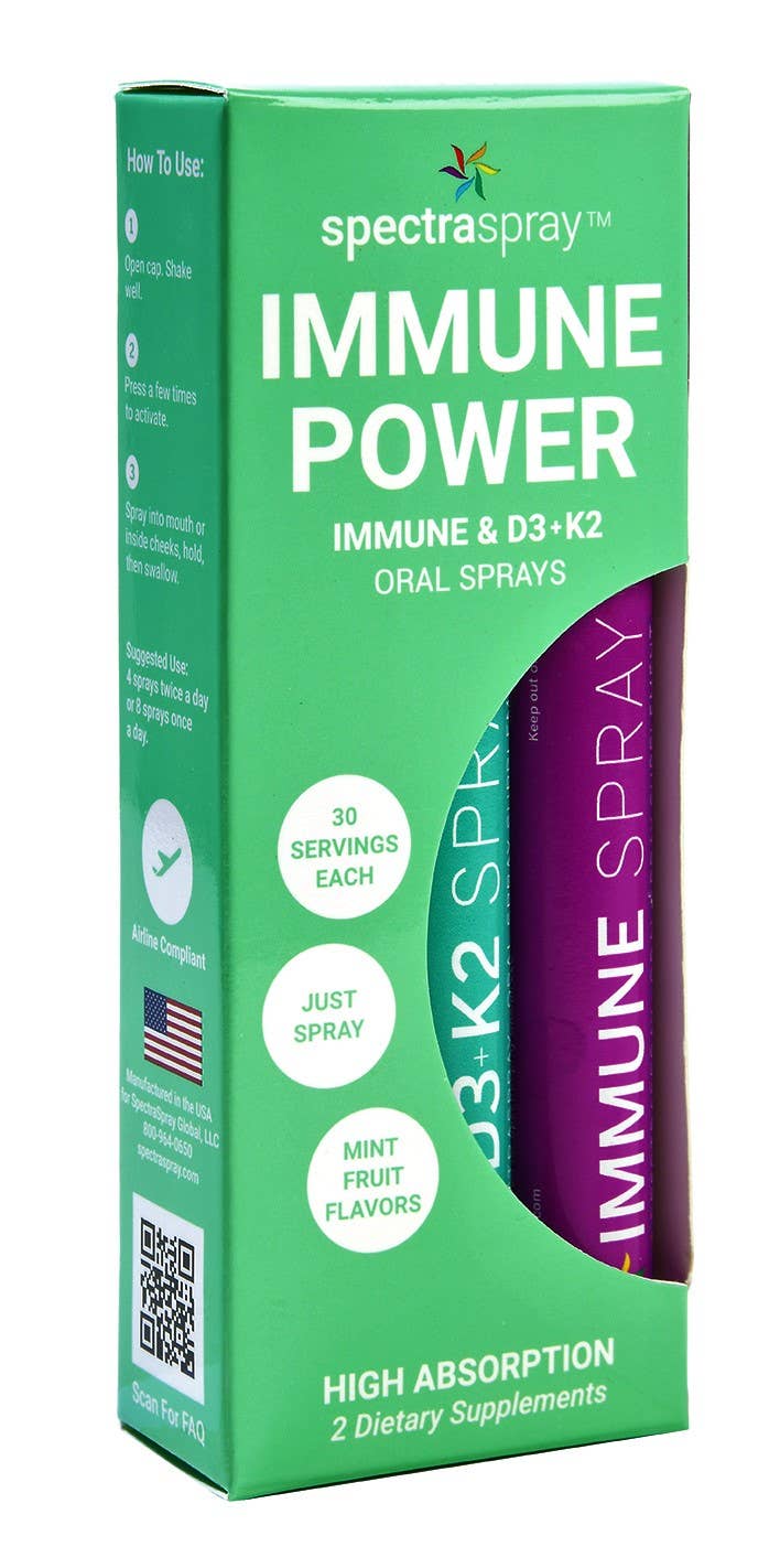 Immune Power Oral Spray Vitamin + Supplement Kit