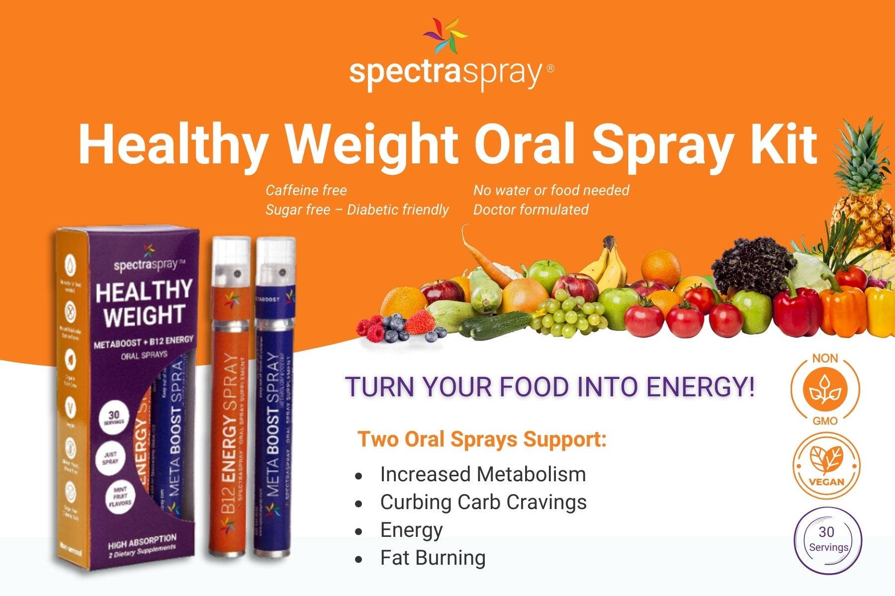 SpectraSpray Healthy Weight Spray Kit
