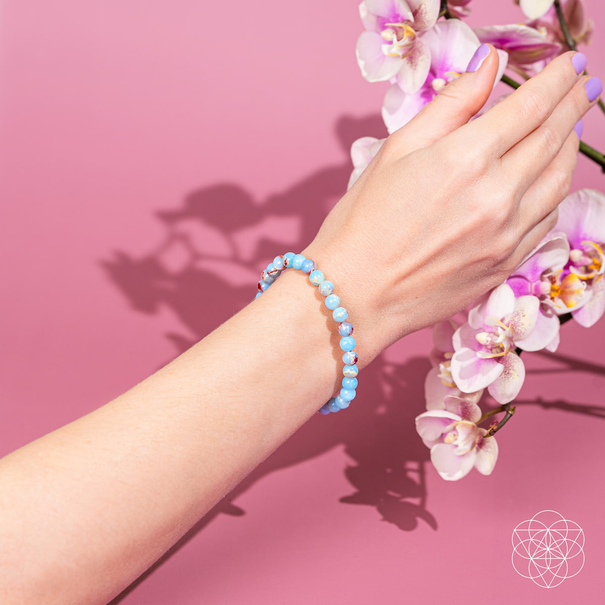 Empath's Shield Bracelet – Aqua Terra Jasper