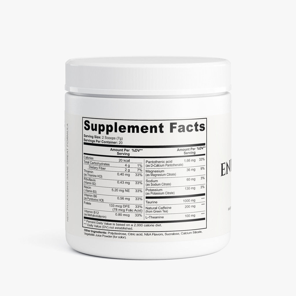 Energy + Focus + Hydration Drink Mix - Yuzu