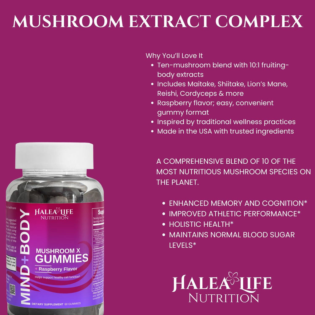 10 Mushroom Complex Gummies