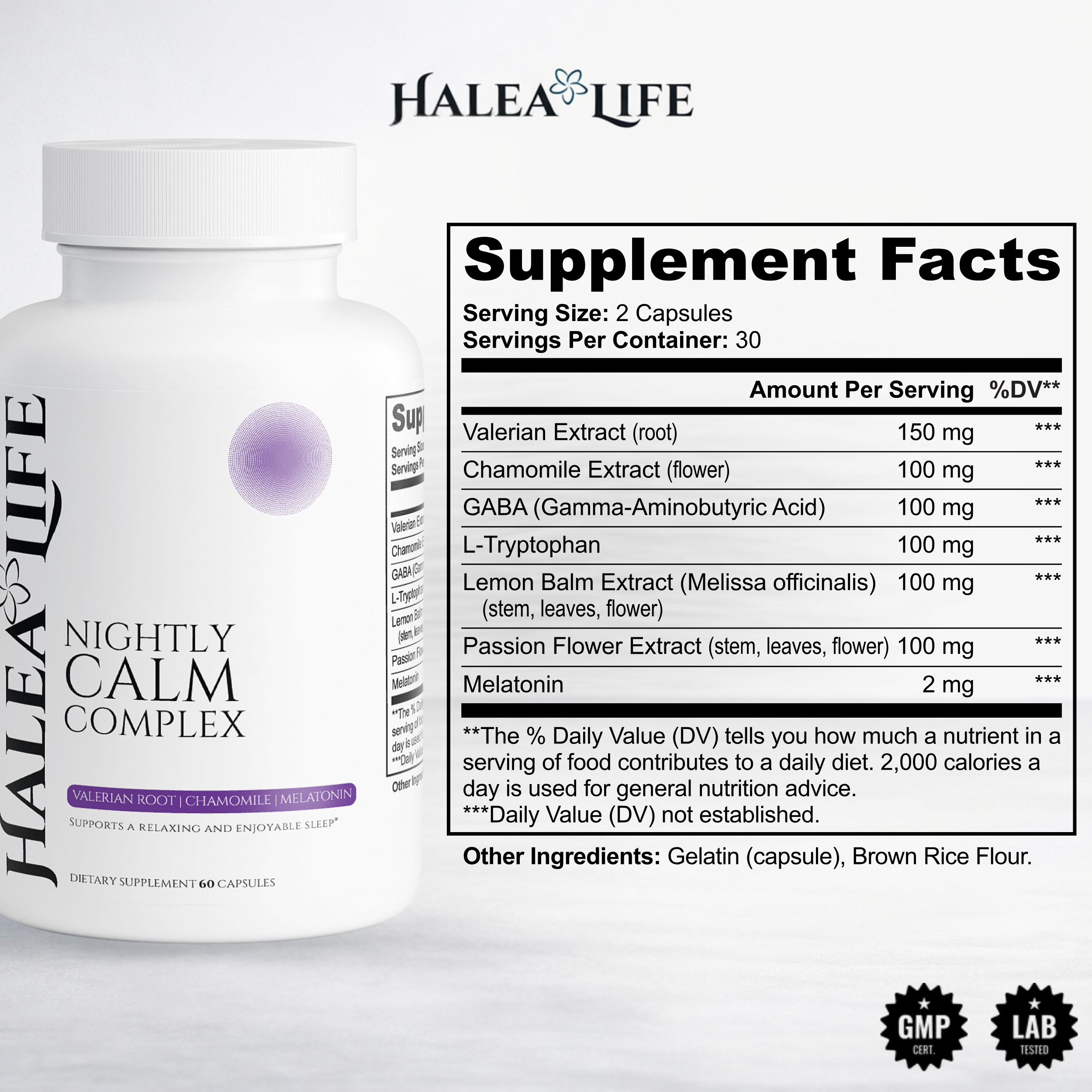 Nightly Calm Complex Capsules