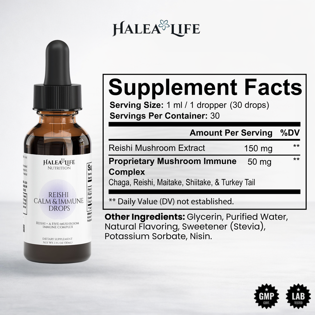 Reishi Mushroom Liquid Drops