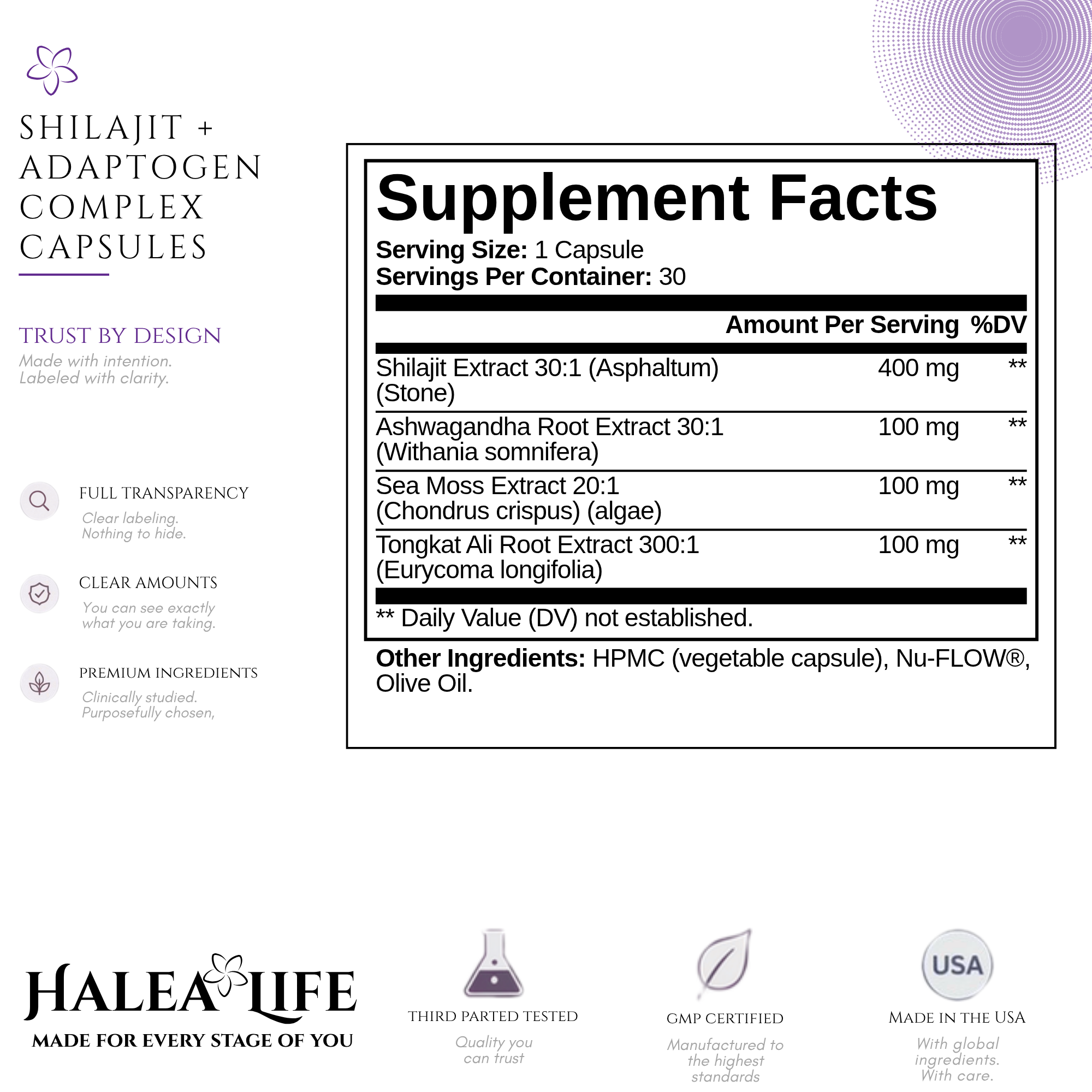 Shilajit & Herbal Complex Capsules
