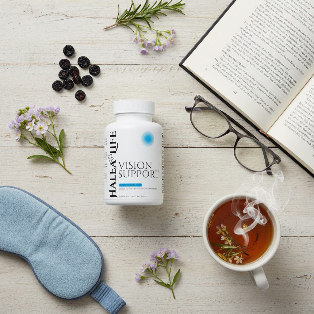Vision Health Formula - Lutein, Bilberry & Eyebright - 60 Capsules