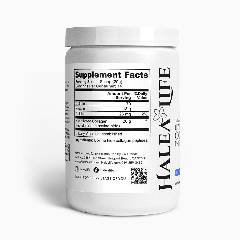 Grass-Fed Hydrolyzed Collagen Powder