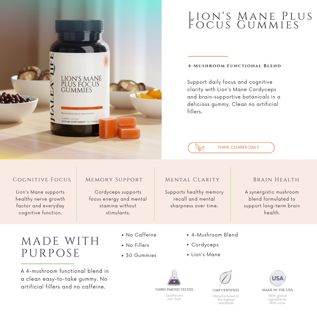 Lion's Mane Mushroom Gummies