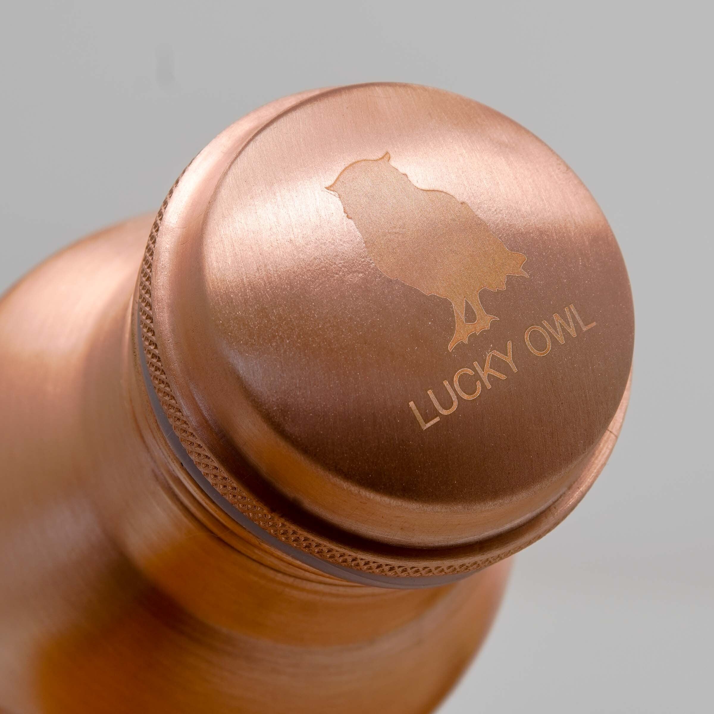 Diamond Copper Water Bottle (34oz) – Lucky Owl