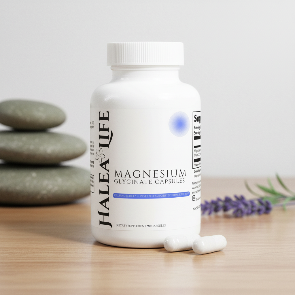 Magnesium Glycinate 2500mg | Sleep & Muscle Support Capsules