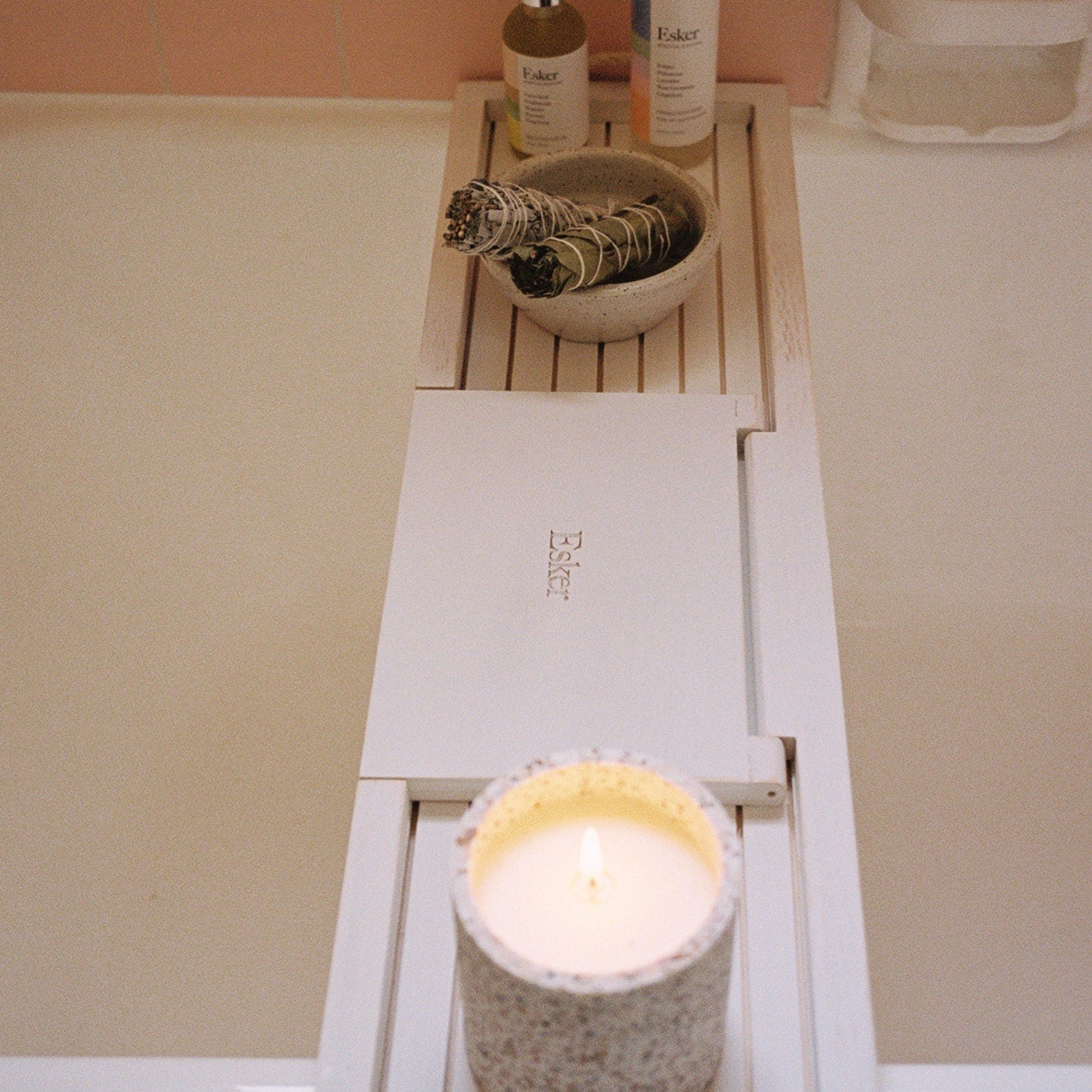 Bath Board | Premium Pine Wood Bath Tray