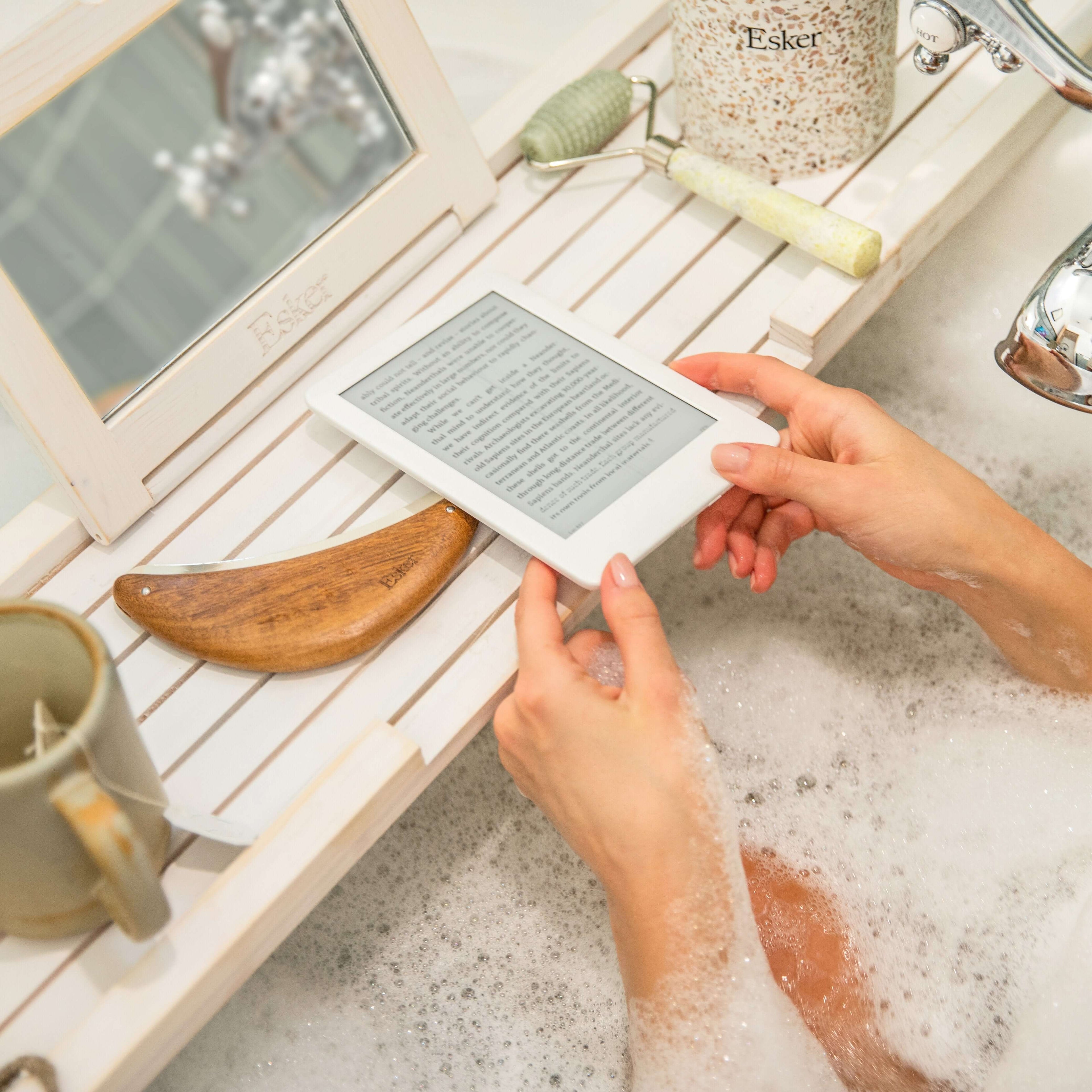 Bath Board | Premium Pine Wood Bath Tray