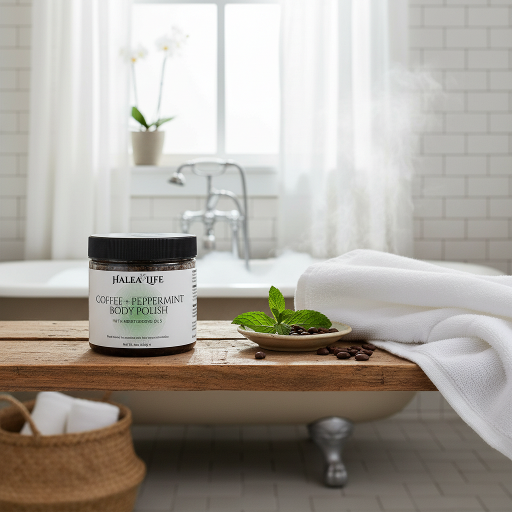 Coffee + Peppermint Body Polish