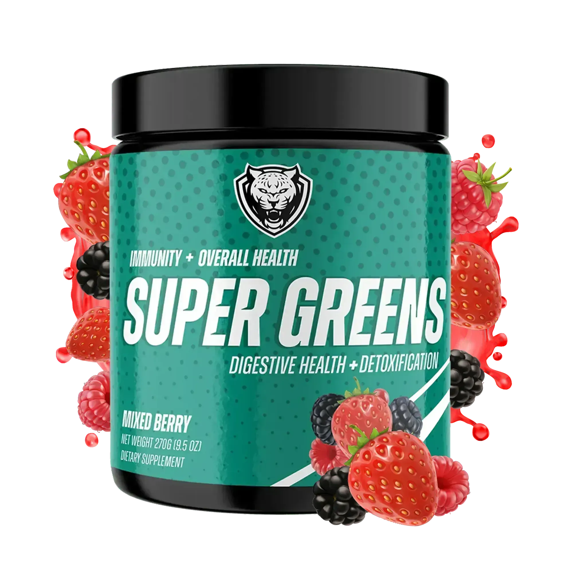SUPER GREENS | 35 Scoop Bottle