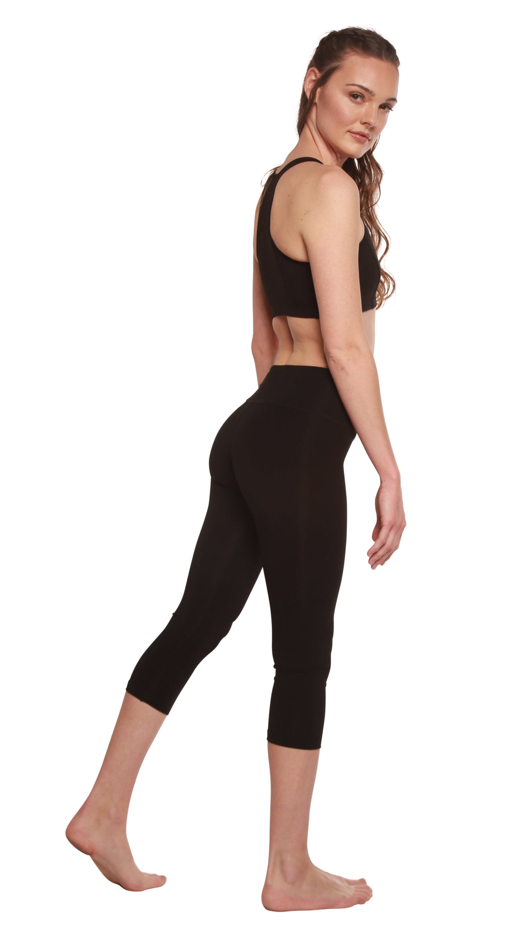 Women's Bamboo Capri Leggings
