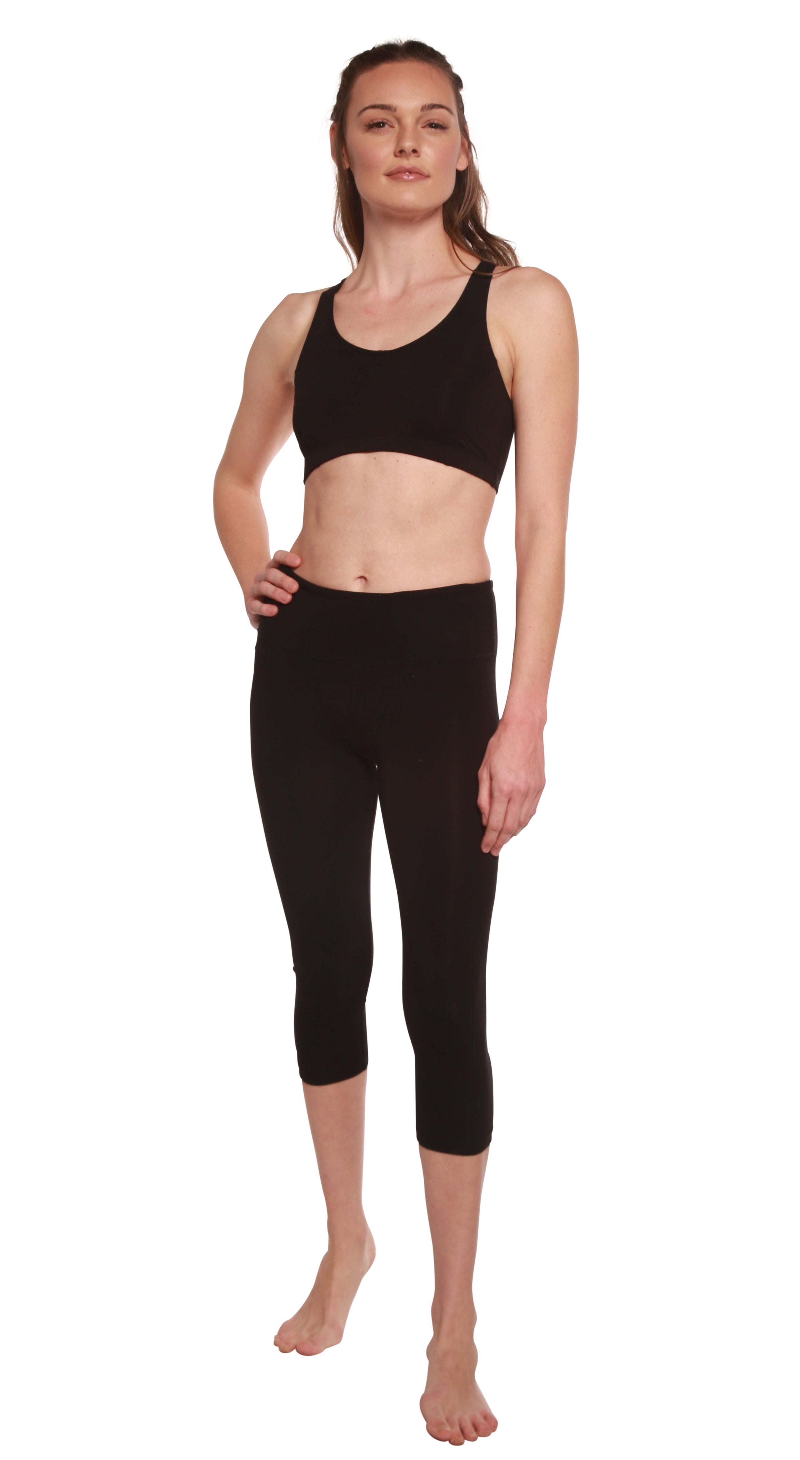 Women's Bamboo Capri Leggings